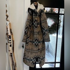 Brand new with tags South western style winter coat
